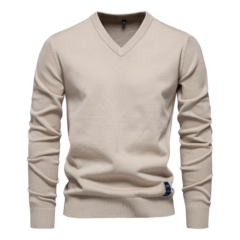 Classic Merino V-Neck Sweater