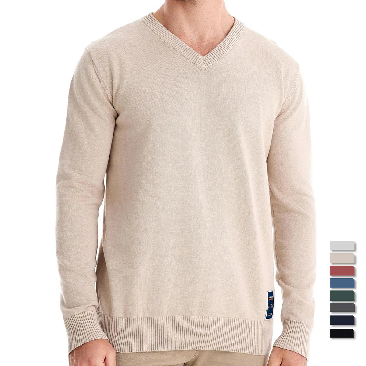 Classic Merino V-Neck Sweater