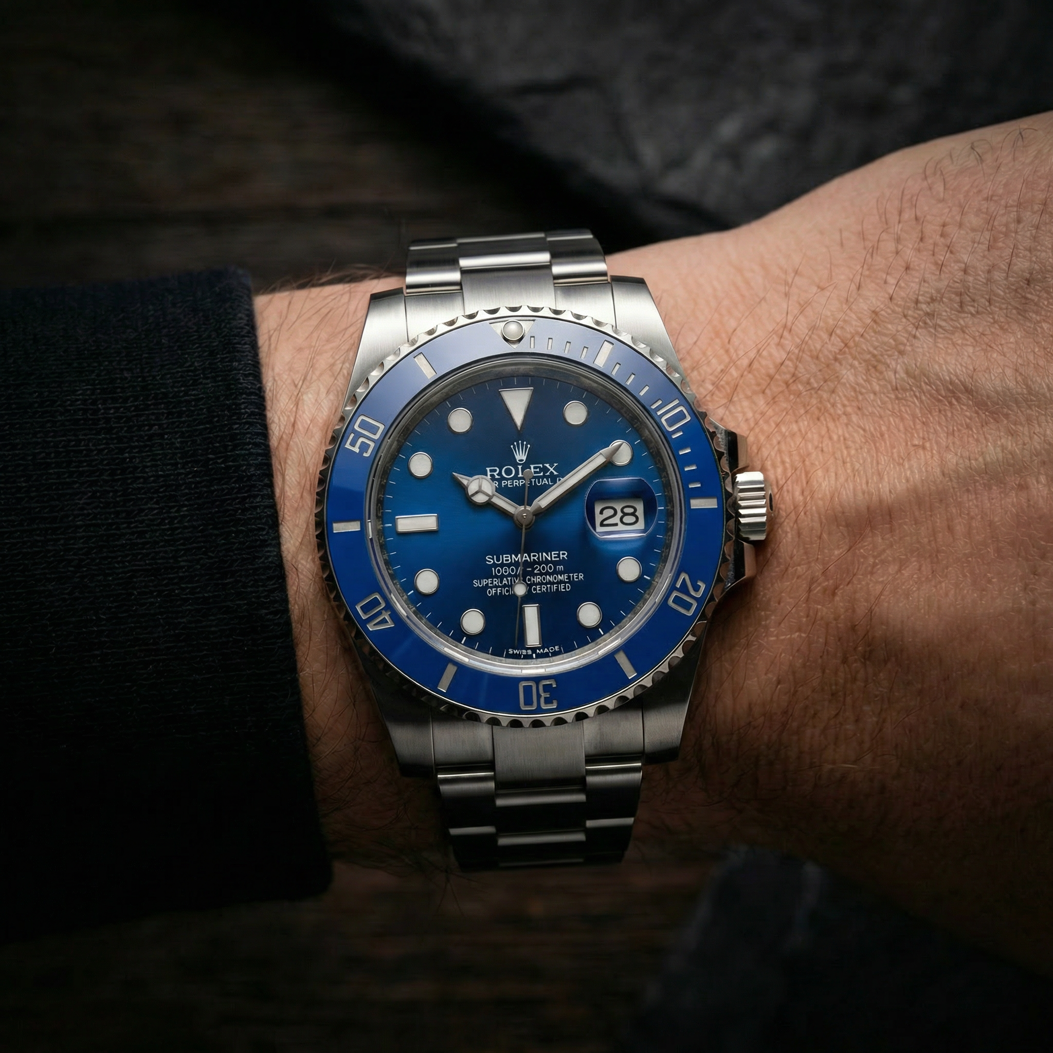 Submarine - 41mm in Steel