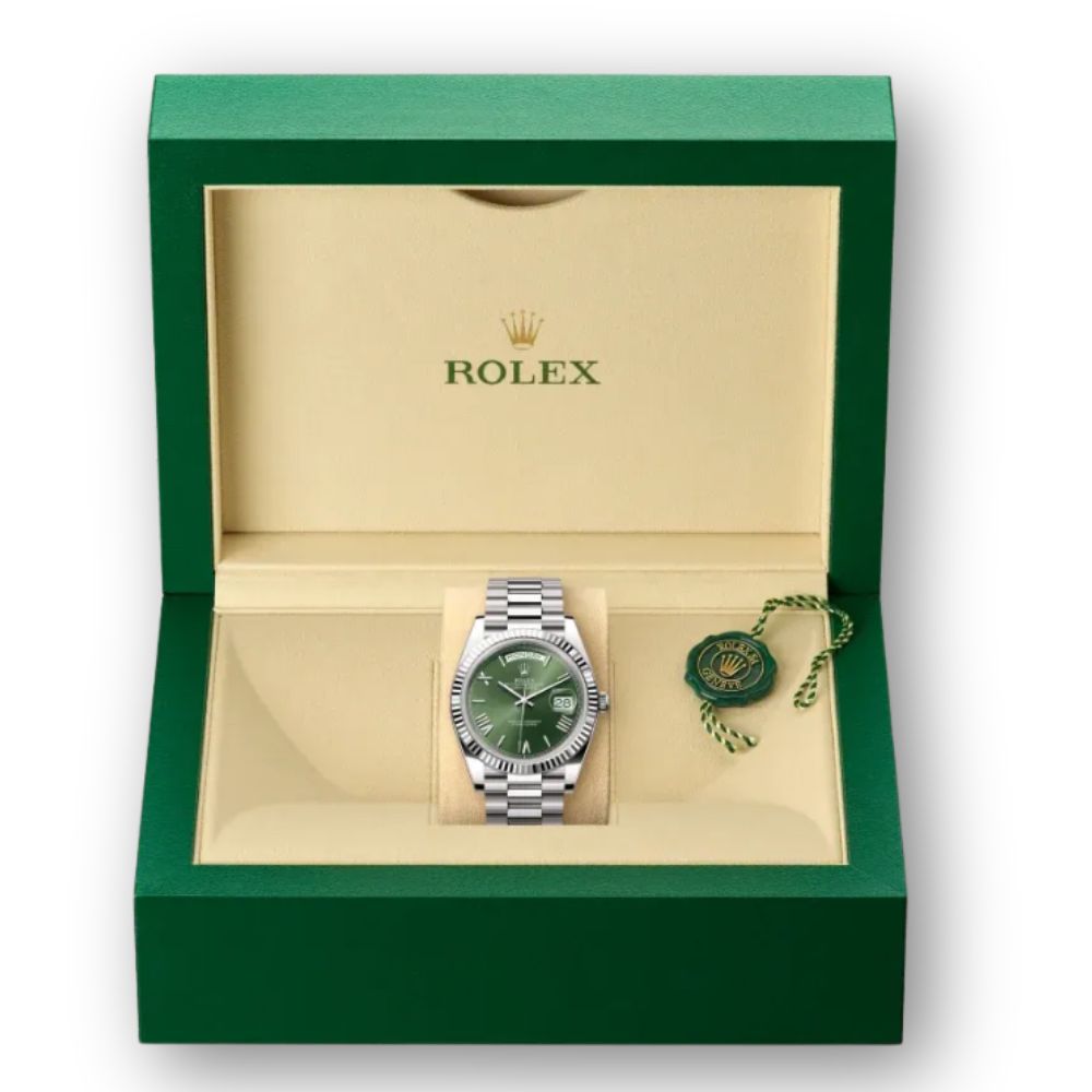 Day-Date 40mm with Green Dial