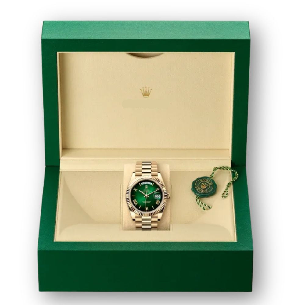 Day-Date 40mm with Green Dial
