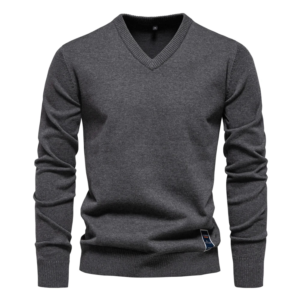Classic Merino V-Neck Sweater
